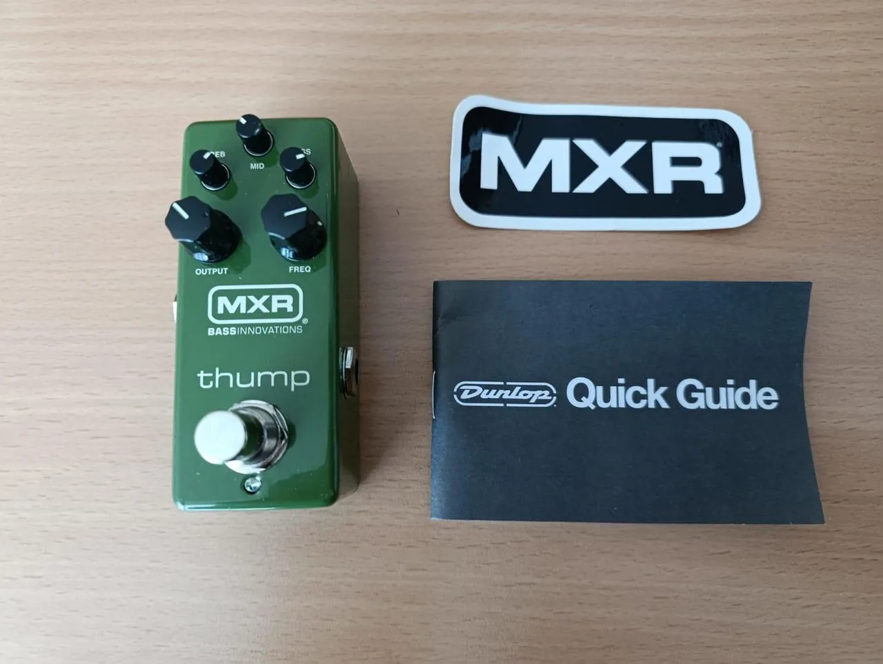 MXR Thump, preamp, bass
