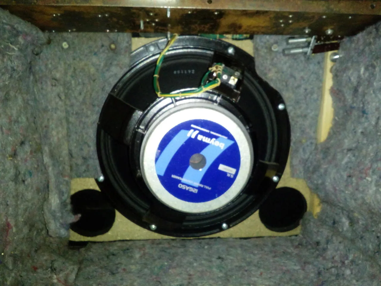 Repro Beyma 12GA50 full-range 12″, 250 W AES, 8Ω, 102 dB