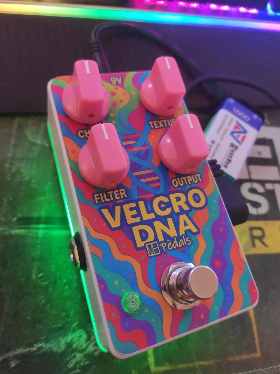 Velcro DNA silikonový fuzz