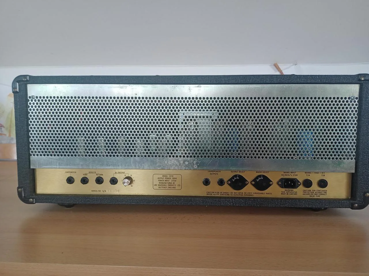 Marshall JCM800 2210 1984