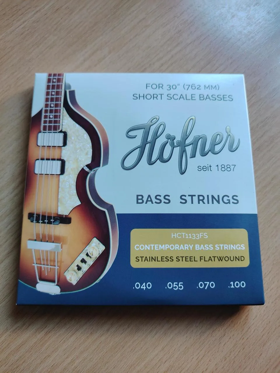 BASS STRUNY HÖFNER Flatwound SUPER NOVÁ CENA