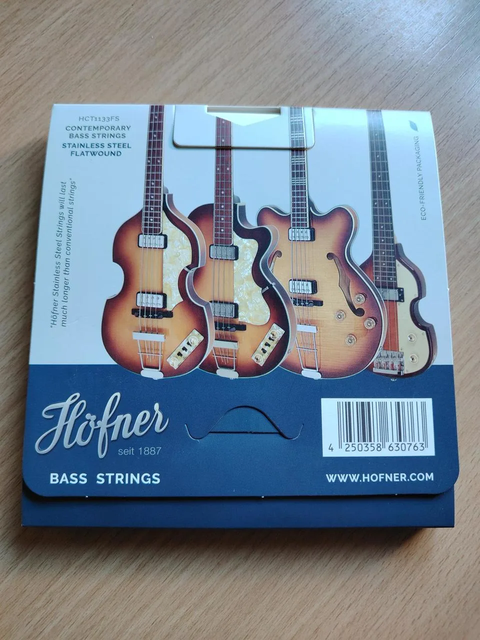 BASS STRUNY HÖFNER Flatwound SUPER NOVÁ CENA
