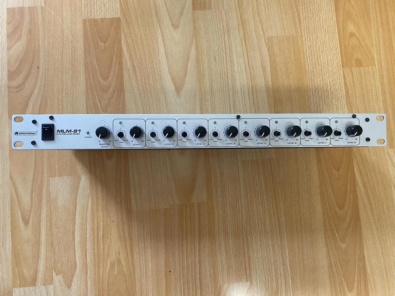 Rackový mixák Omnitronic MLM-81