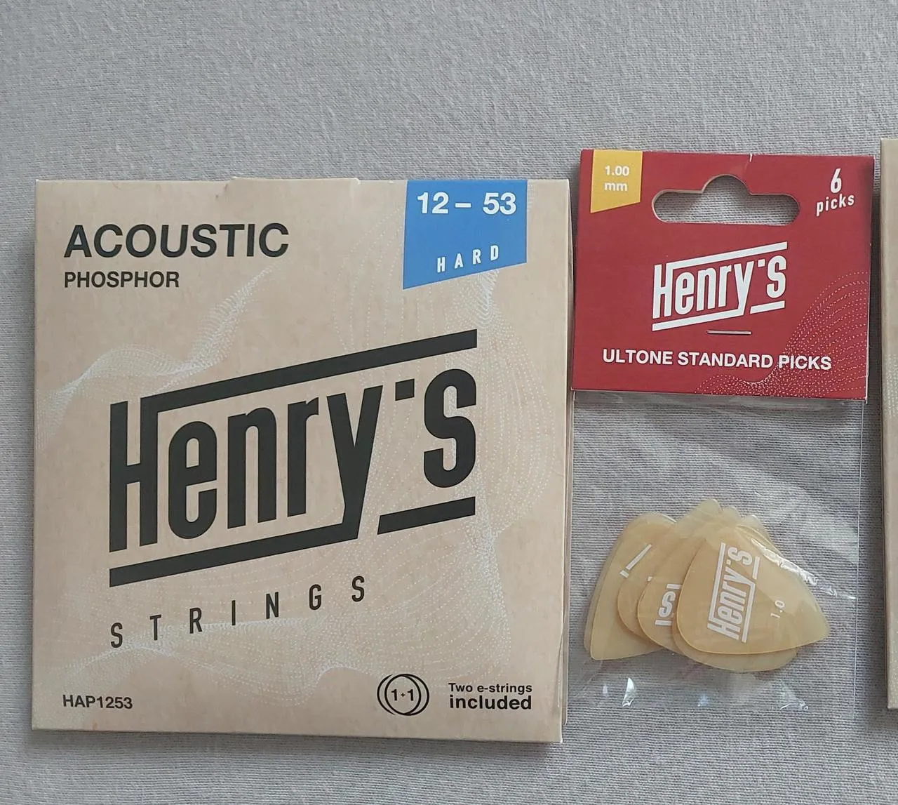 struny HENRY´S Phosphor .012 + DÁREK