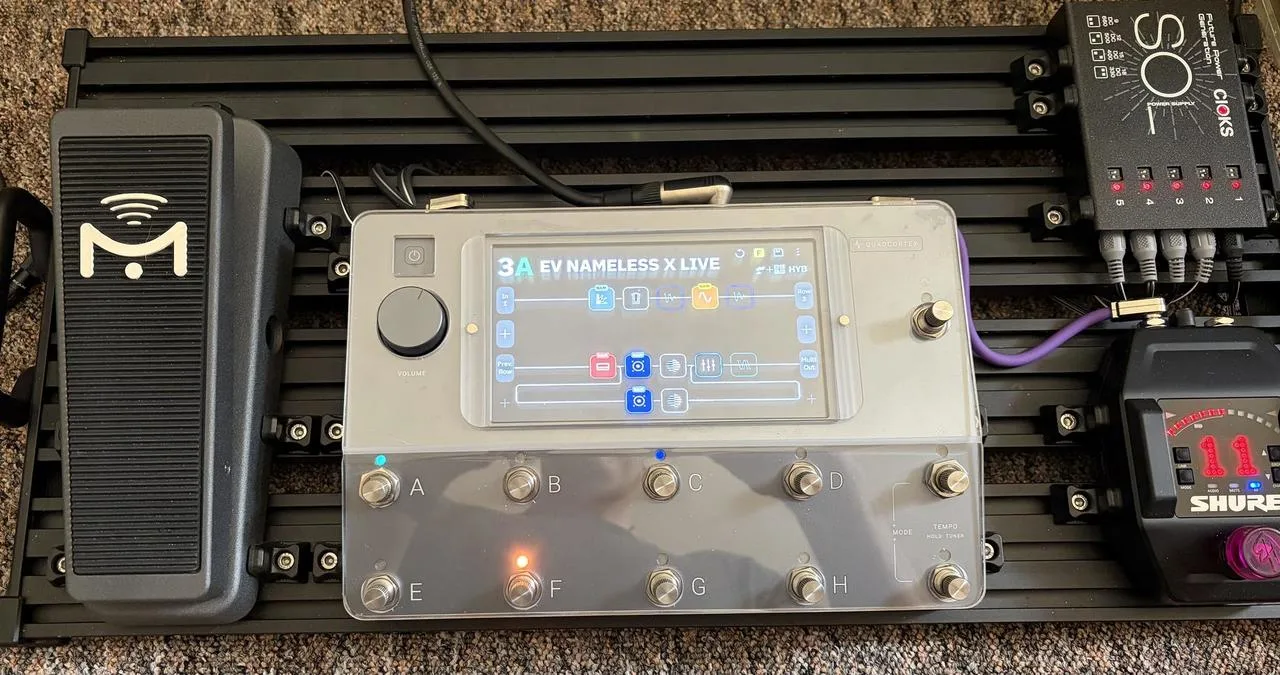 Quad Cortex + Mission Engeneering SP1-ND-GY