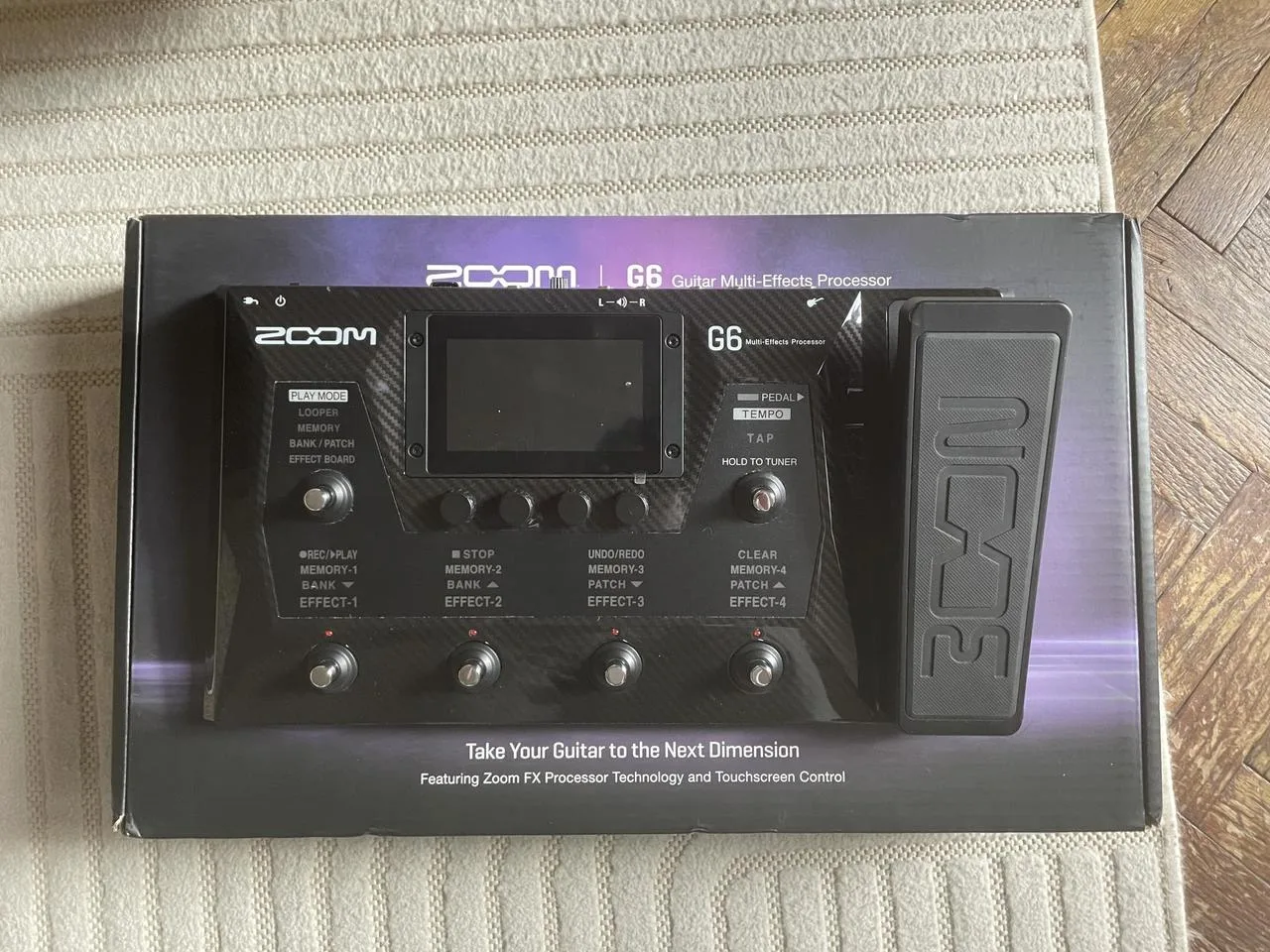 Zoom G6 multiefekt