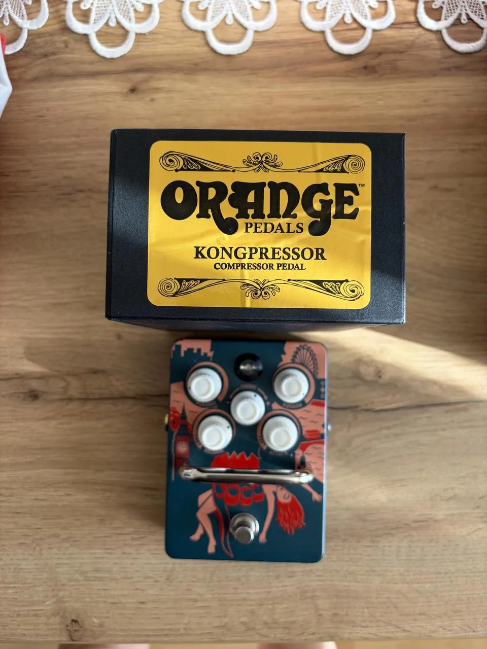 Orange Kongpressor Pedal