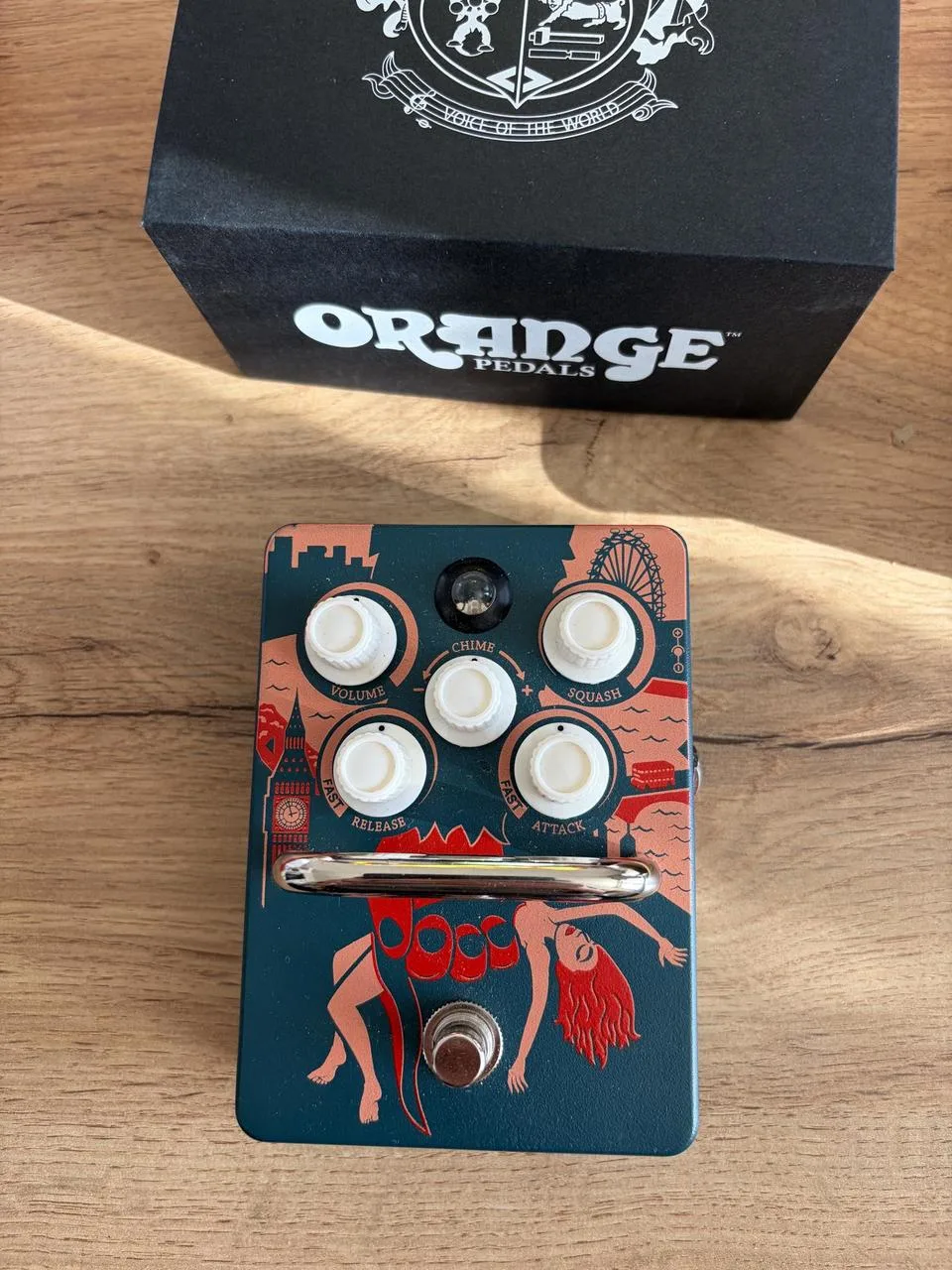 Orange Kongpressor Pedal