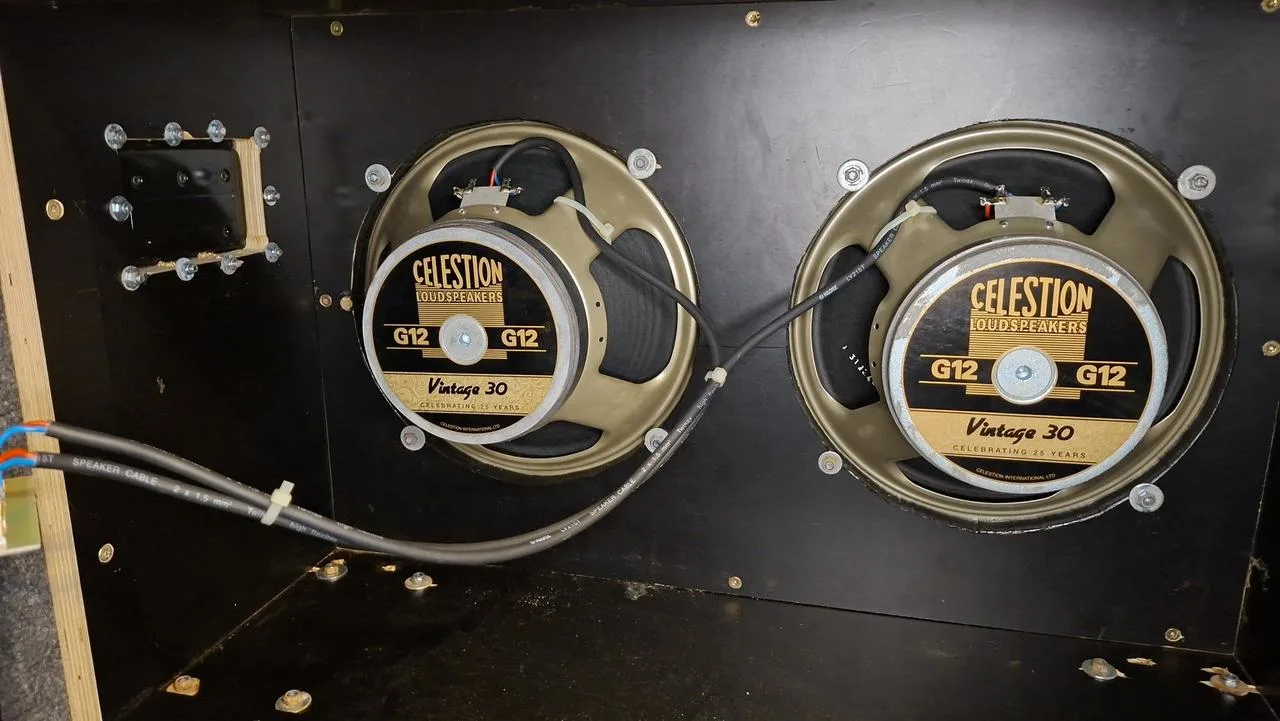 HomeMade 2x12 Cabinet (repro Celestion V30)