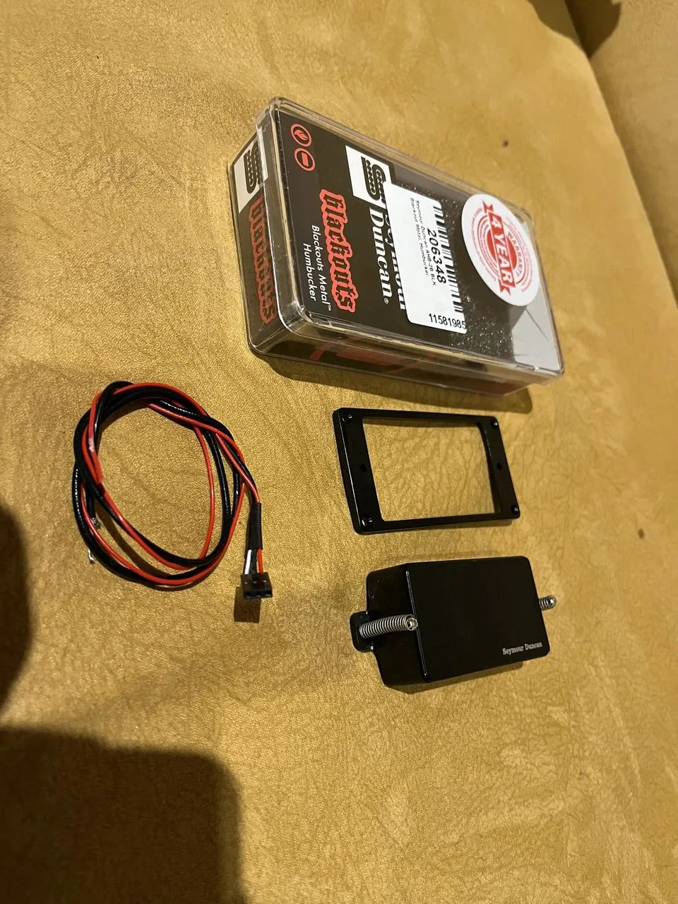 snímač Seymour Duncan AHB-2B BLK Blackout Metal
