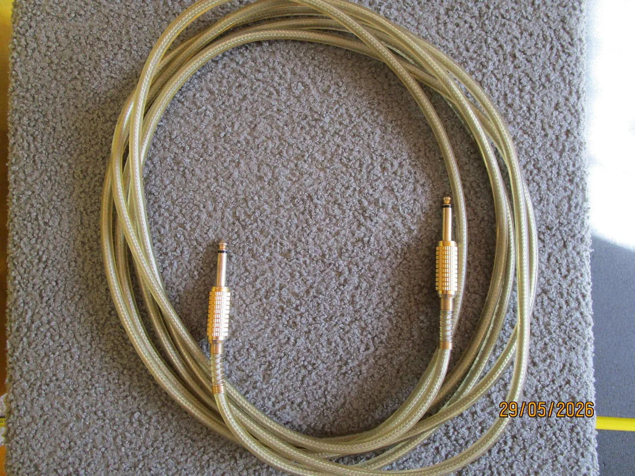 Kytarový nástrojový kabel Bespeco
