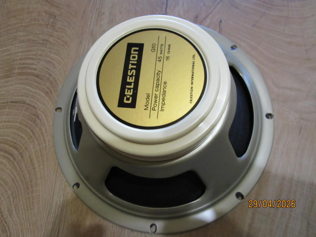 Celestion Creamback 10 palců 16 ohmů
