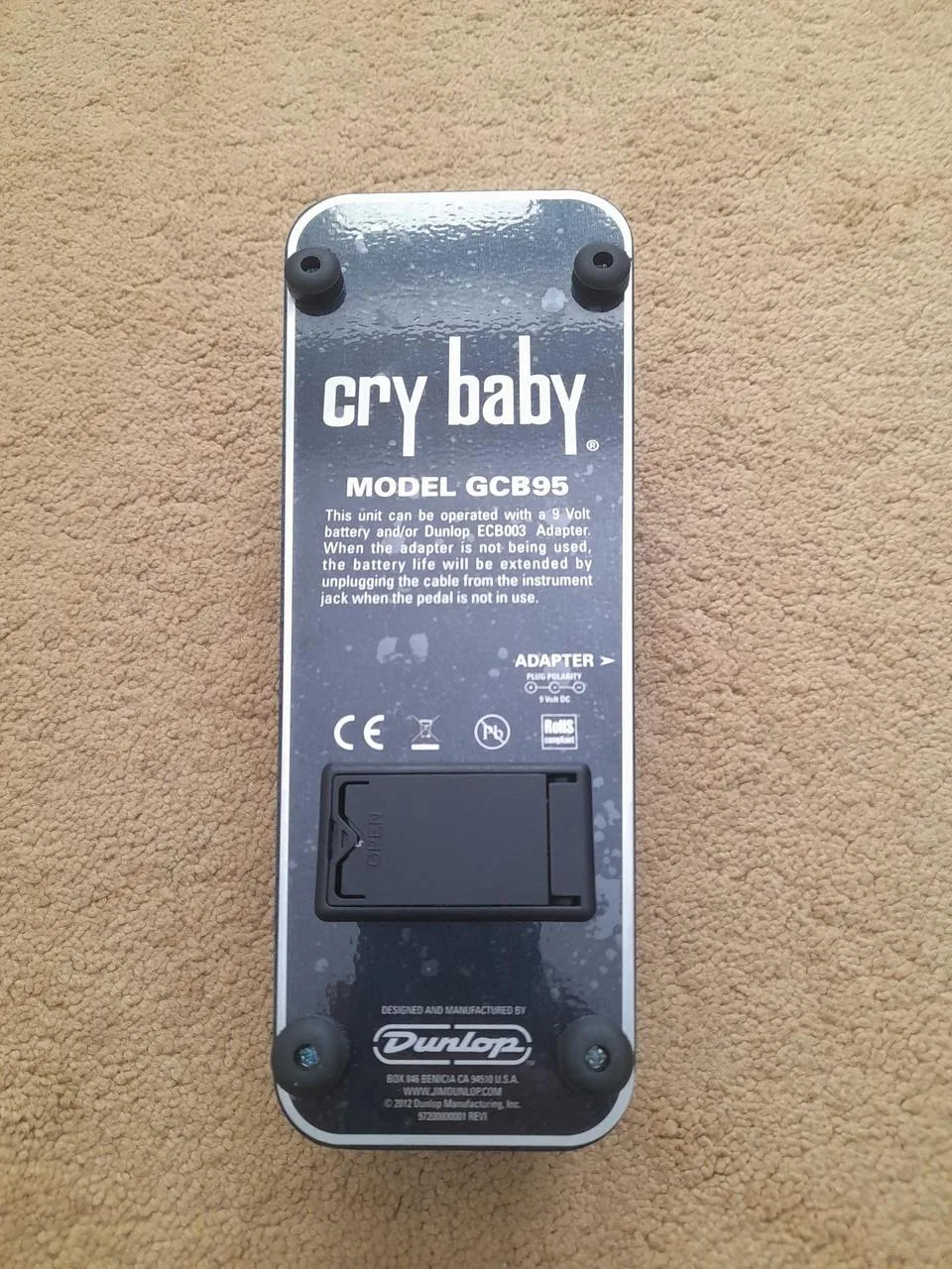 Dunlop GCB95 Cry Baby