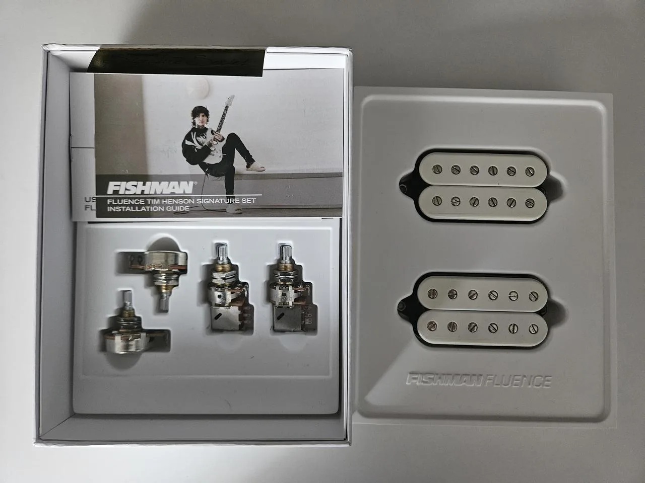 Fishman Fluence Tim Henson signatue set