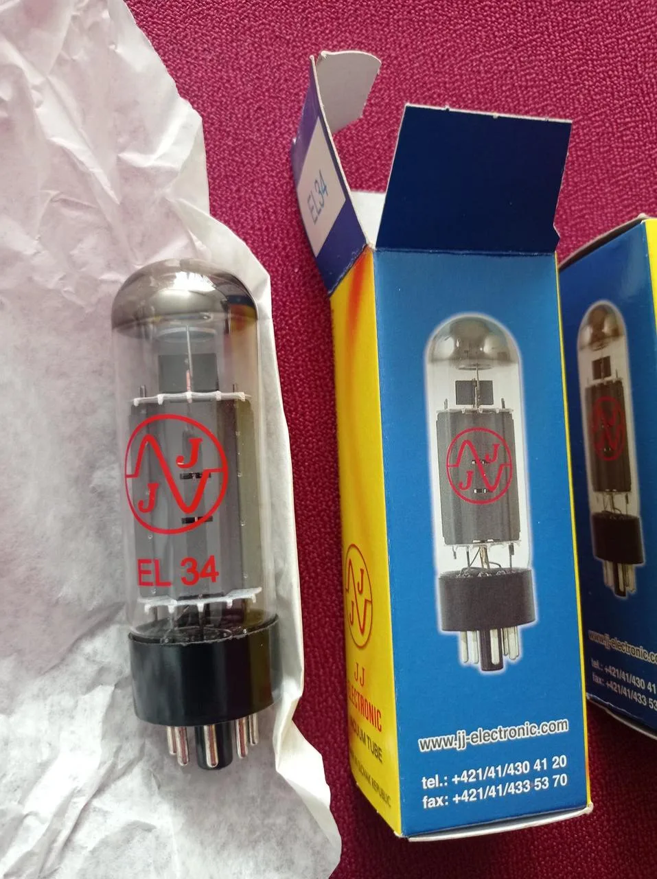 elektronky JJ EL 34