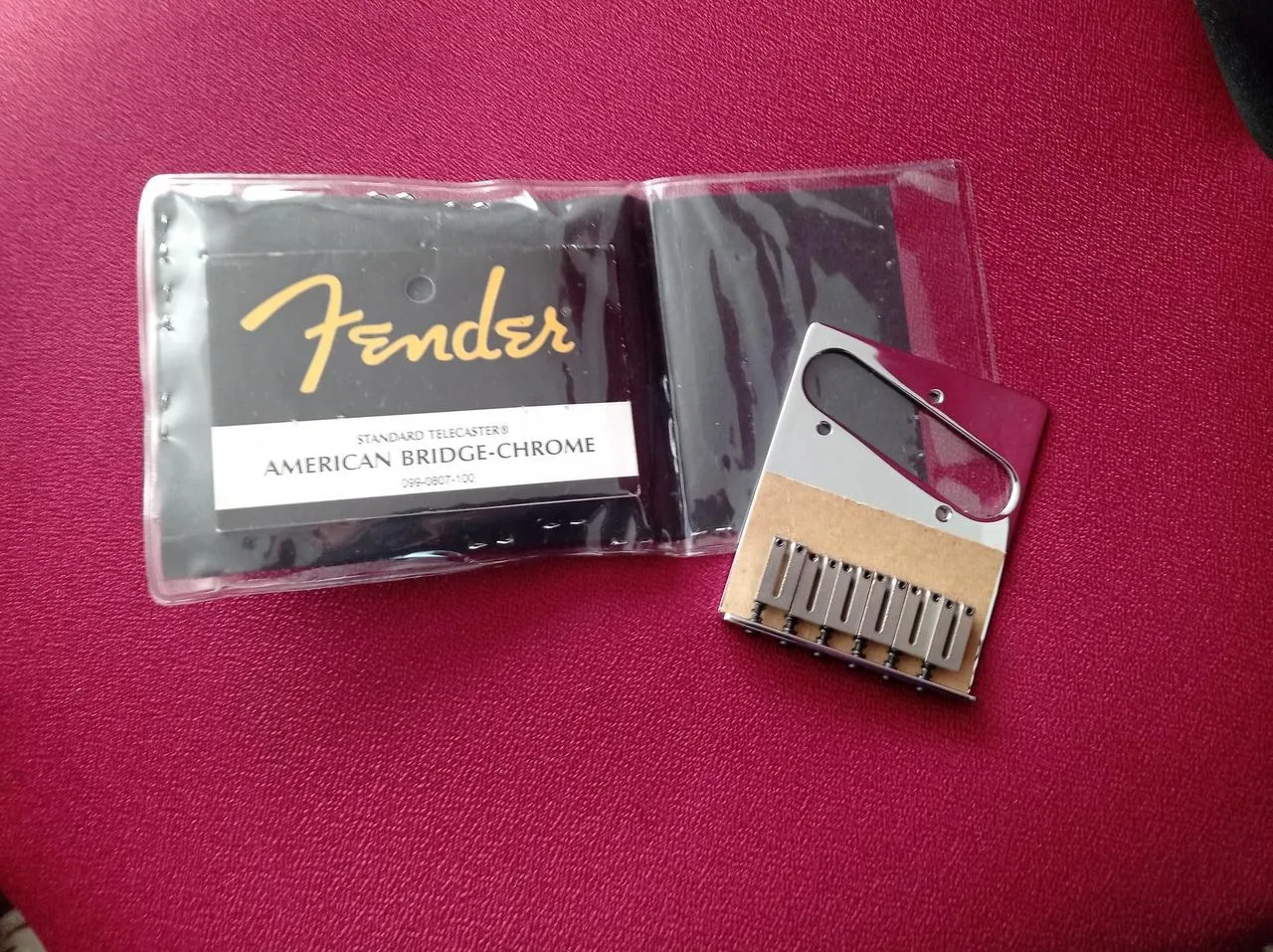 Fender Telecaster kobylka 6 Saddle Bridge