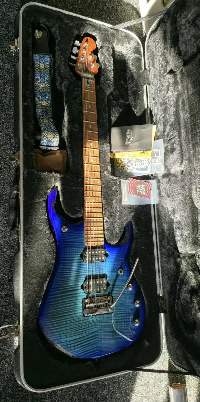 Music Man JP 15 Piezo, quilt top