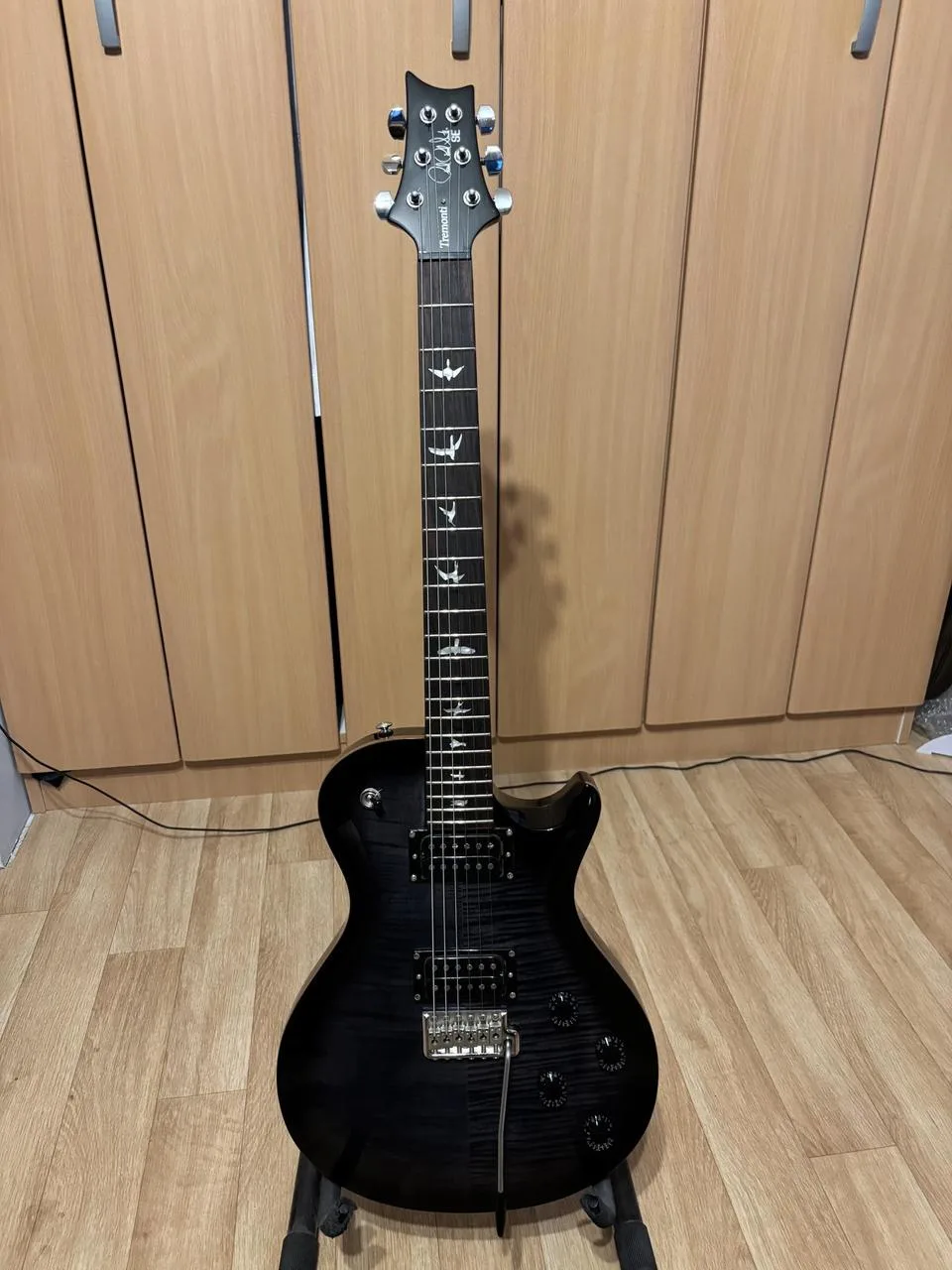 PRS SE Tremonti Violin Top Carve Charcoal Burst