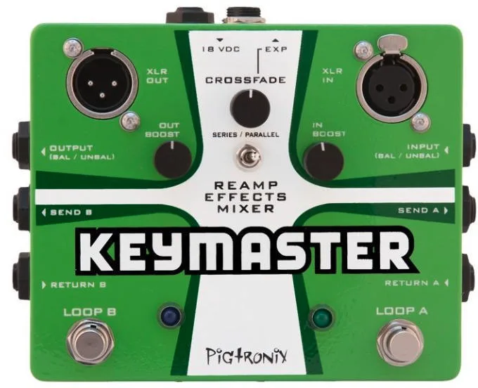 Pigtronix Keymaster - dvojitá smyčka