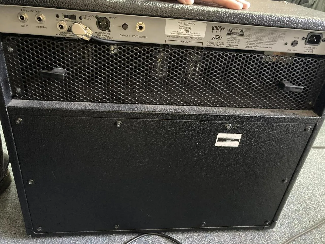Peavey 6505+ lampové kombo 60W