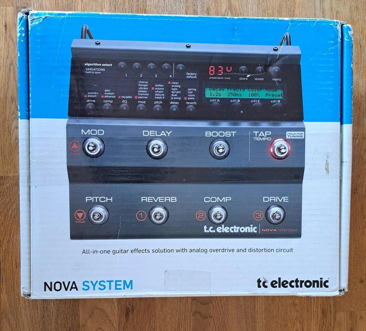 TC Nova System - kytarový multiefektový procesor