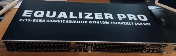 Ekvalizer 2x15 pásem RH sound S-EQ215A