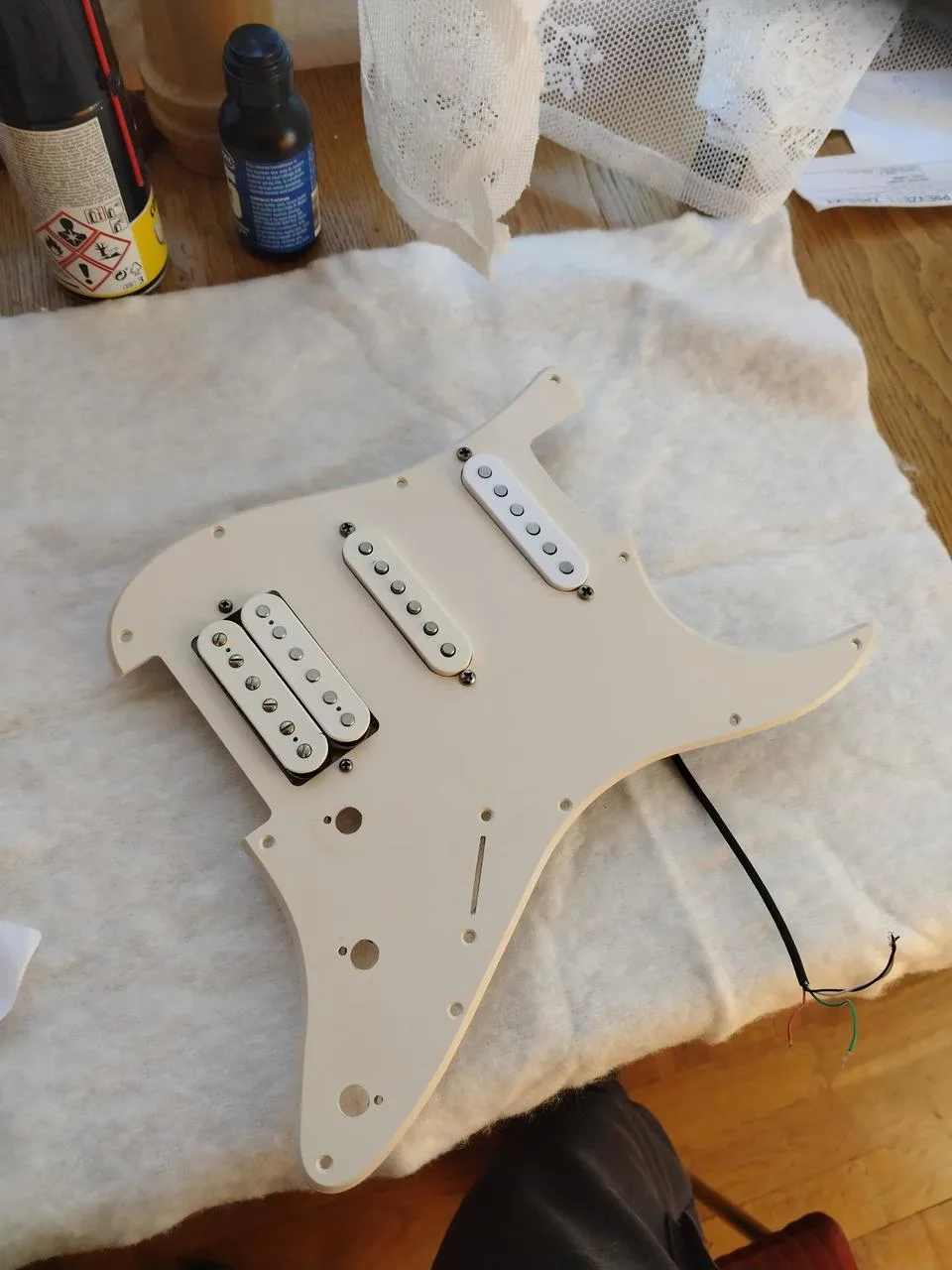 Kytarový snimač 2x Fender 1x R.M. pickups