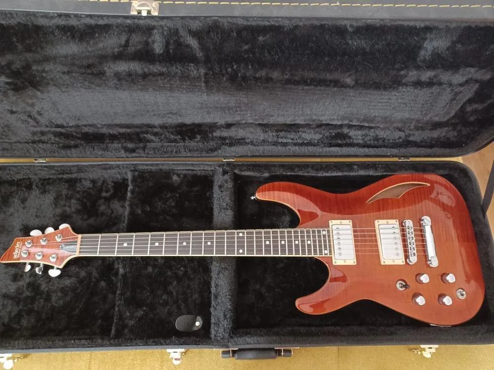 SCHECTER C-1 E/A LH Classic - Cat's Eye