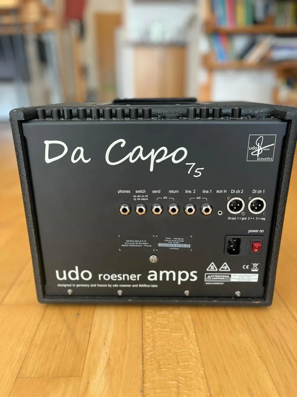 Da Capo 75 - Udo Roesner amps