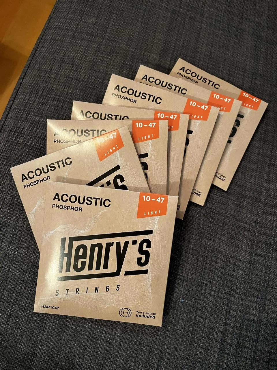 7x nové struny Henrys Strings 10/47