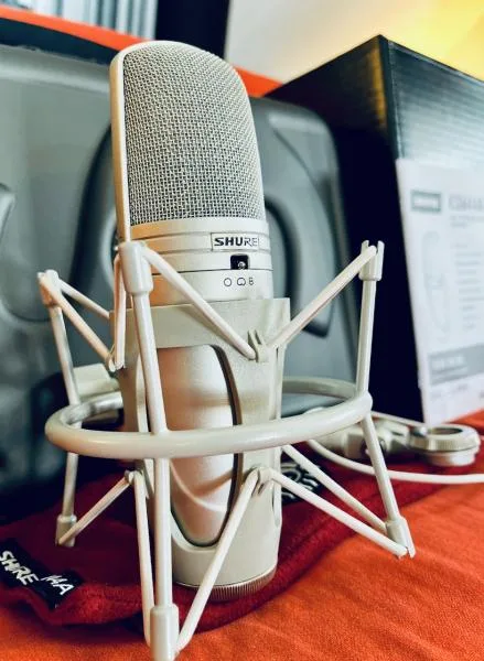 Shure KSM44 - nejvyšší model, citlivý, bohatý a detailní