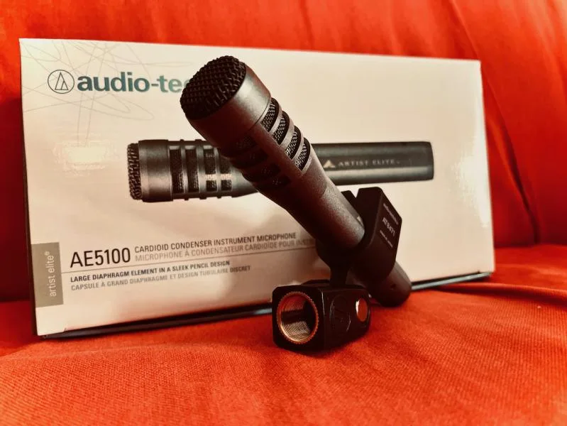 Audio-Technica AE5100 - tužka s velkou membránou a velkým čistým zvukem