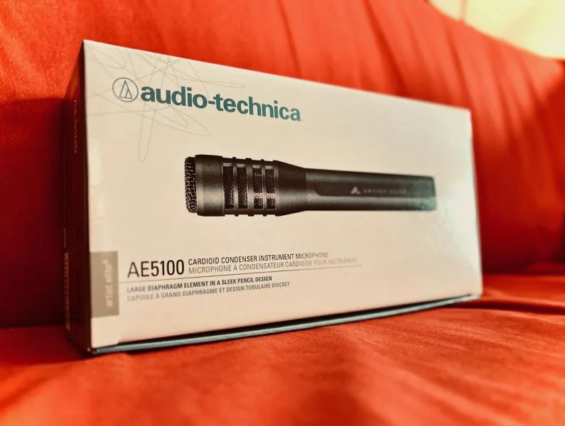 Audio-Technica AE5100 - tužka s velkou membránou a velkým čistým zvukem
