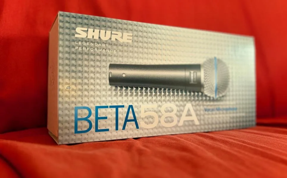 Shure Beta 58A - budete krásně slyšet