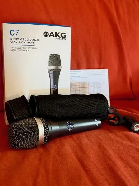 AKG C7 - univerzální kondenzátor bez přeslechů