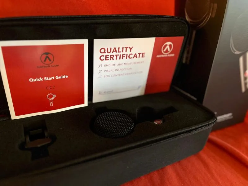 Austrian Audio OC7 - skvělá legendární kapsle v otočném kloubu