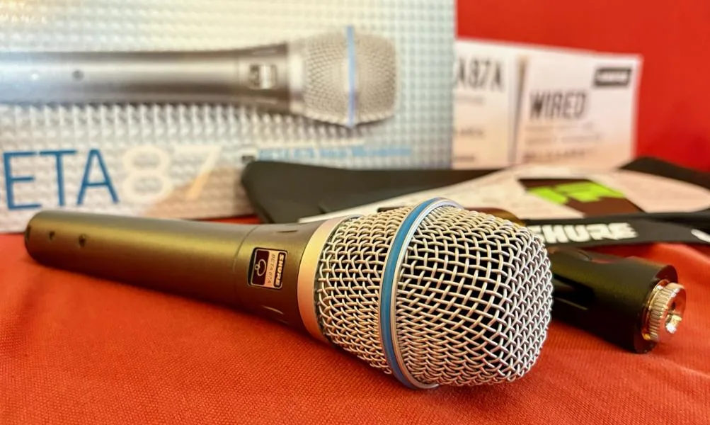 Shure Beta 87A - detailní a široký zvuk