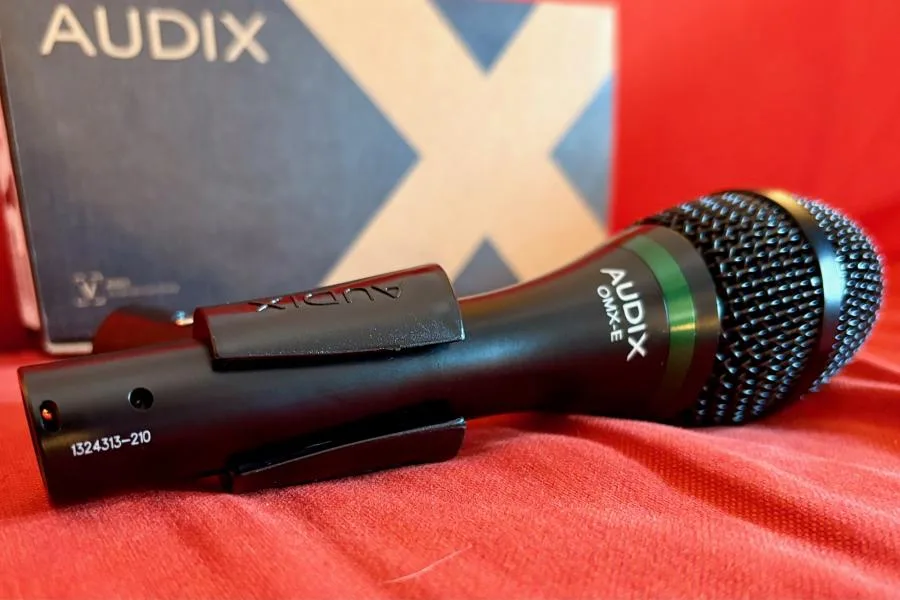 Audix OMX-E - zřetelný zpěv bez proximity