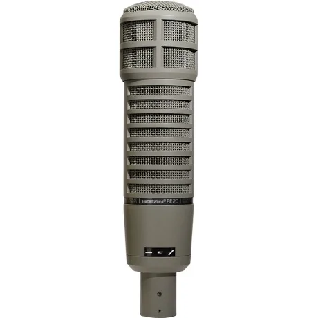 Proslavený mikrofon Electrovoice RE20