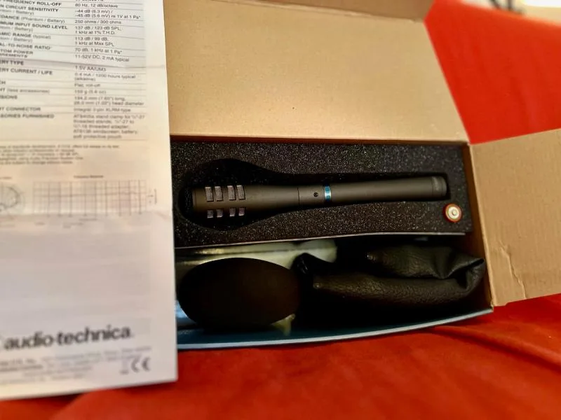 Audio-Technica AT8033 - nejlepší mikrofon na akustickou kytaru, co známe