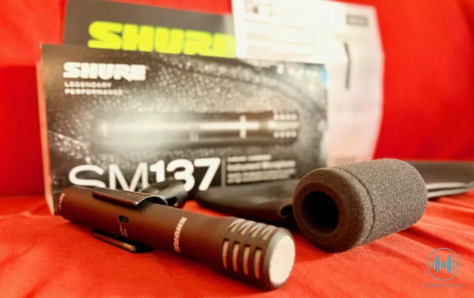 Shure SM137 - šikovný pár pro blízké snímání