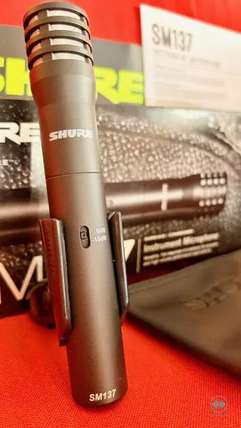 Shure SM137 - šikovný pár pro blízké snímání