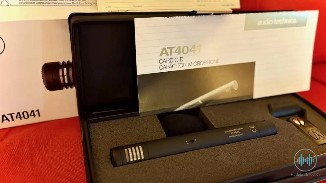 Audio-technica AT4041 - slušnák, rovňák, správňák, solidňák