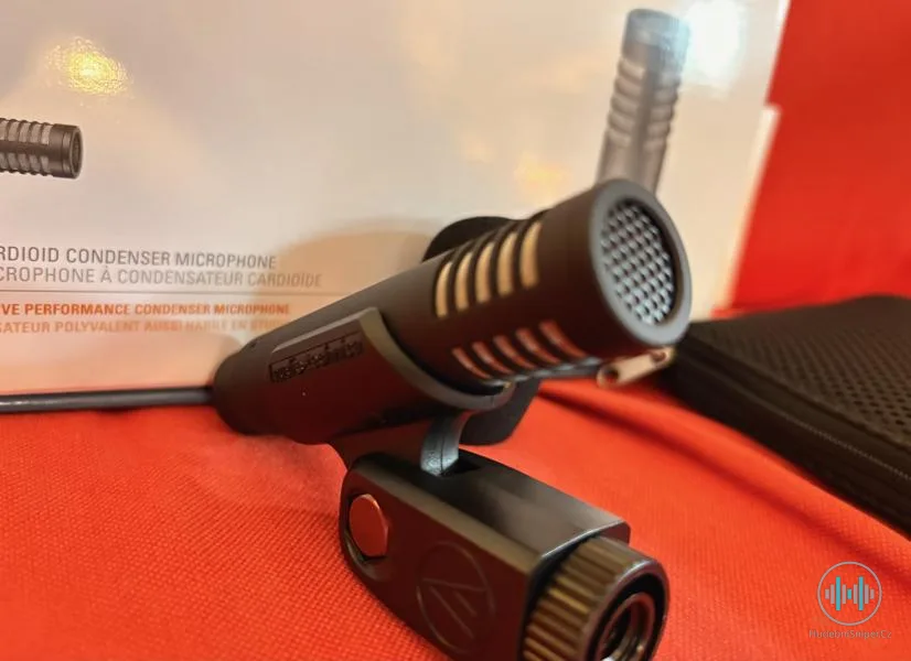 Audio-Technica Pro37 - elektret, akustika, činely