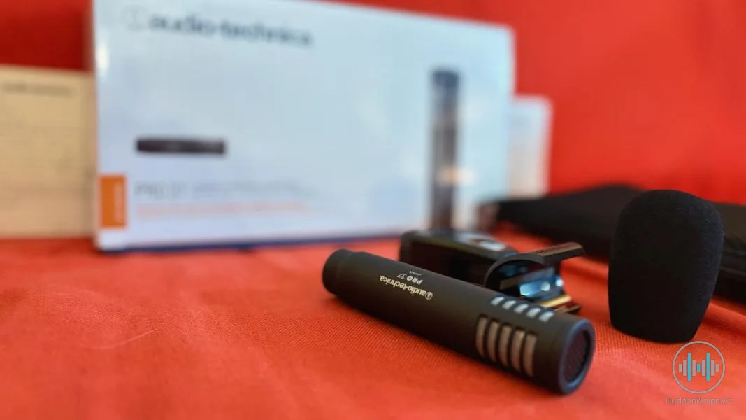 Audio-Technica Pro37 - elektret, akustika, činely
