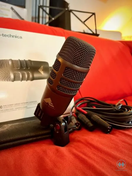 Audio-Technica AE2500 - luxusní dvoják pro čistý a plný kopák, kontrabas, basaparát a tubu