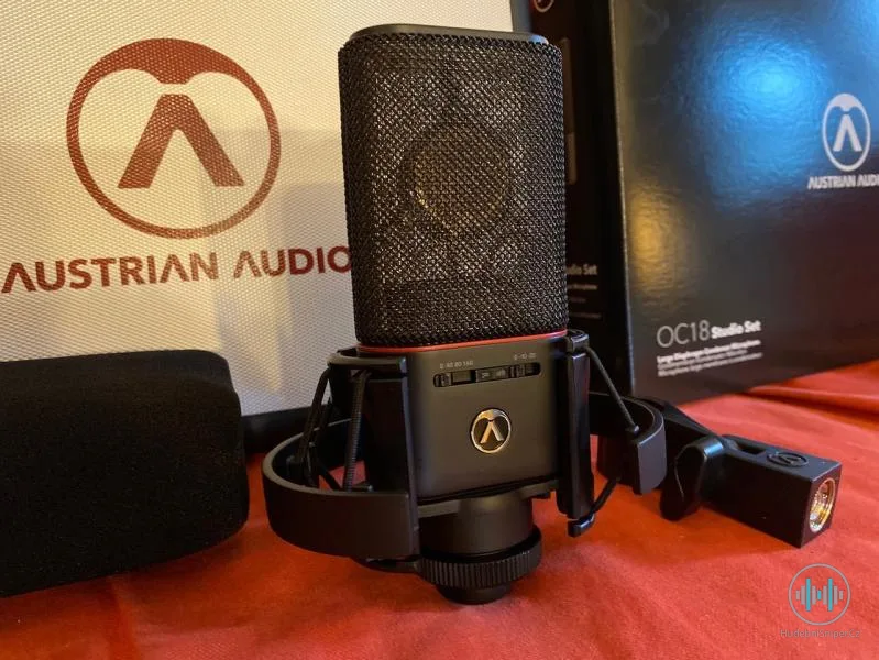 Austrian Audio OC18 Studio Set - vřelá a příjemná velkomemka postavená z nejlepších tradic AKG