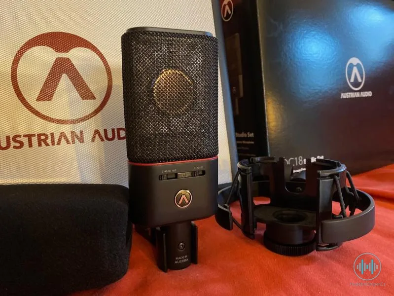 Austrian Audio OC18 Studio Set - vřelá a příjemná velkomemka postavená z nejlepších tradic AKG
