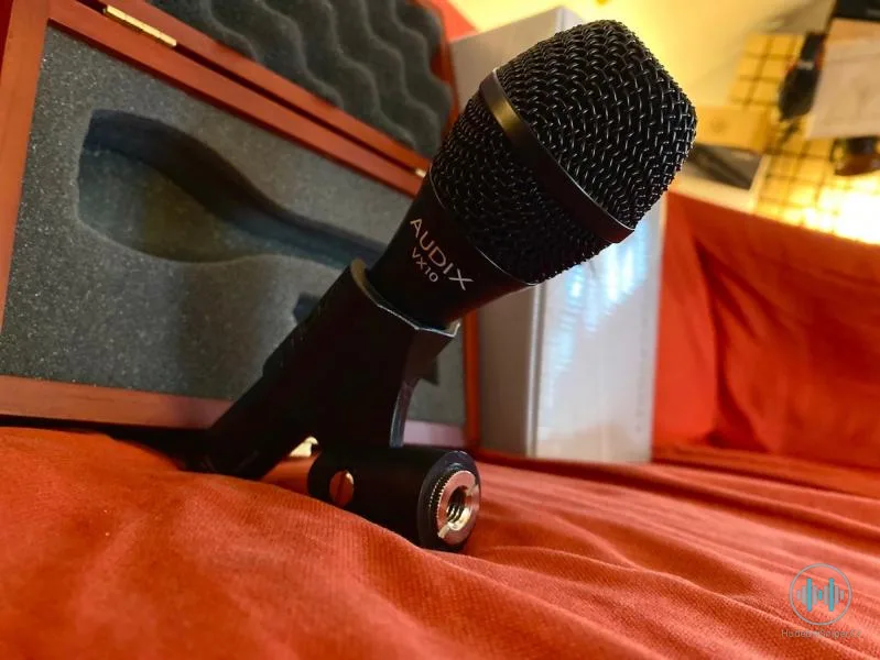 Audix VX10 – Audix VX10 - zvuk studiového mikrofonu v ručce