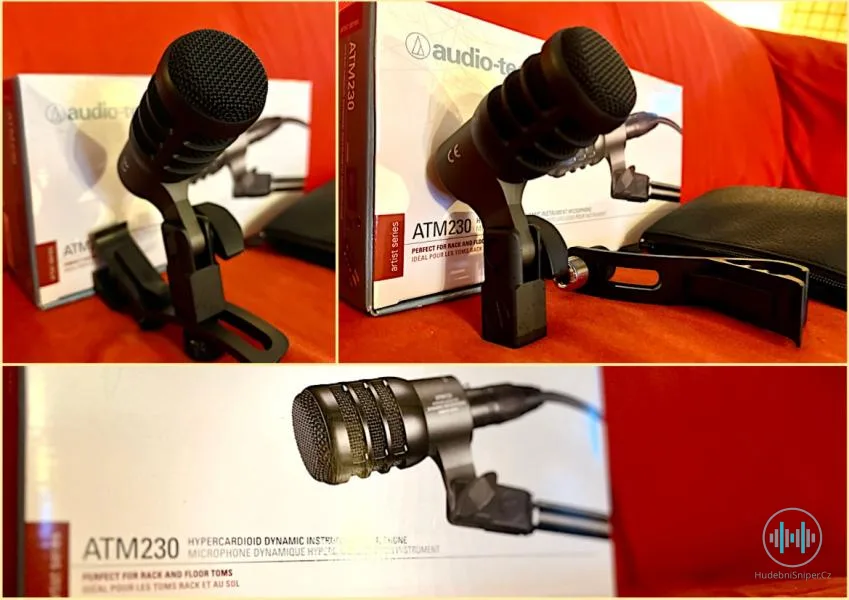 Audio-Technica ATM230 - pár na hotové kotle, virbl, kyt. aparát